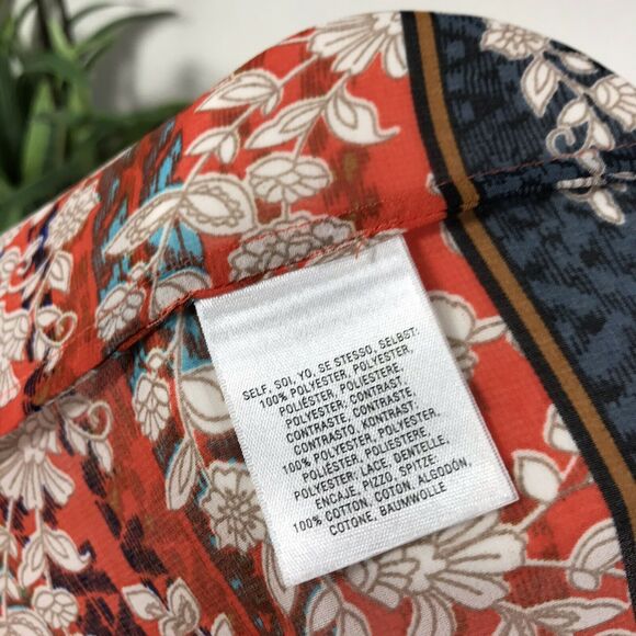 Anthropologie Meadow Rue Annora Crochet Halter Tank Top Semi Sheer Blouse Size M - Picture 9 of 11